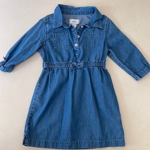 EUC Old Navy Denim dress, 4T